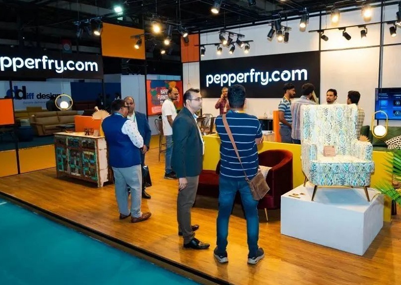 2026年印度孟买家具展览会WOFXWORLD FURNITURE EXPO展馆现场,专业观众参观实况