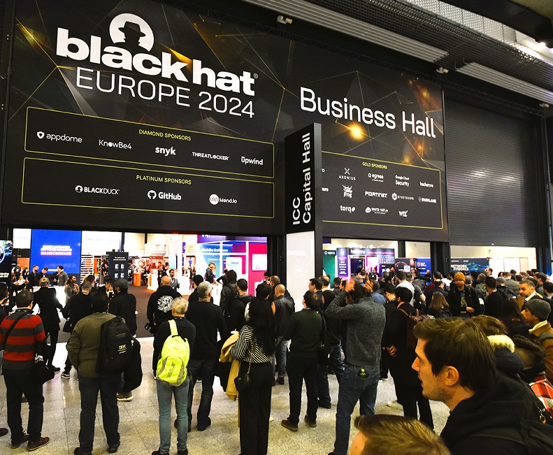 2026年英国伦敦欧洲黑帽大会暨反黑客技术大会Black Hat Europe展馆内部展台环境实拍