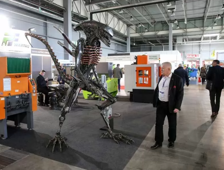 2026年波兰回收技术及原材料回收展览会Recycling Tech行业机械设备展品展台实拍