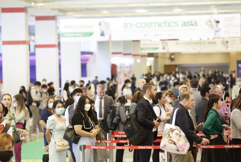 2026年亚洲泰国化妆品原料展览会In-Cosmetics Asia行业机械设备展品展台实拍