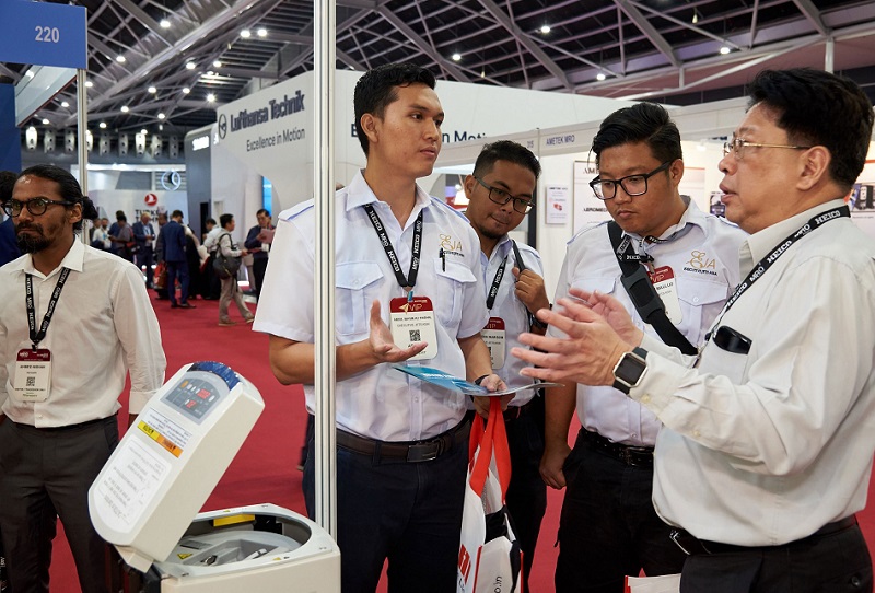 2026年新加坡亚洲航空维修及地面服务展览会MRO Asia-Pacific行业机械设备展品展台实拍