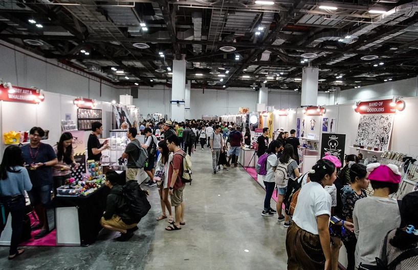 2026年新加坡动漫展览会Comic Con参展商与海外采购商展台洽谈现场