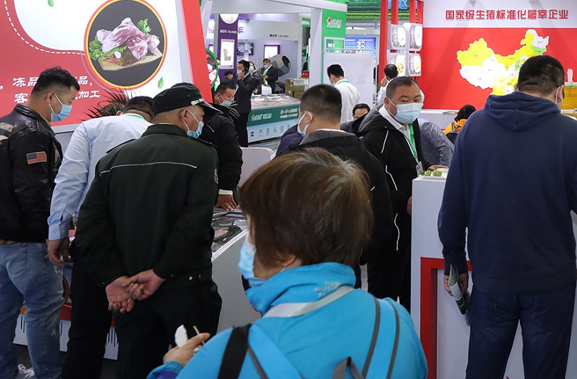 2026年中国（上海）国际肉类工业展览会SME展馆现场，专业观众参观实况