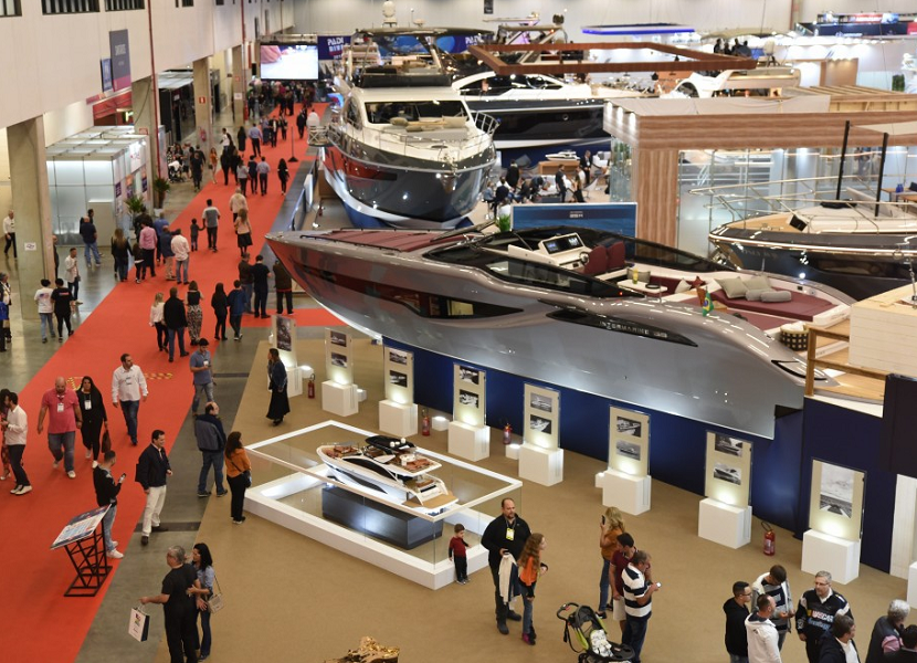2026年巴西圣保罗游艇展览会Sao Paulo Boat Show展馆内部展台环境实拍