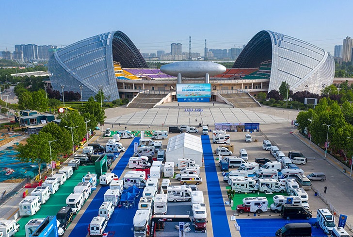 2026年郑州房车展Zhengzhou RV Show展馆内部展台环境实拍