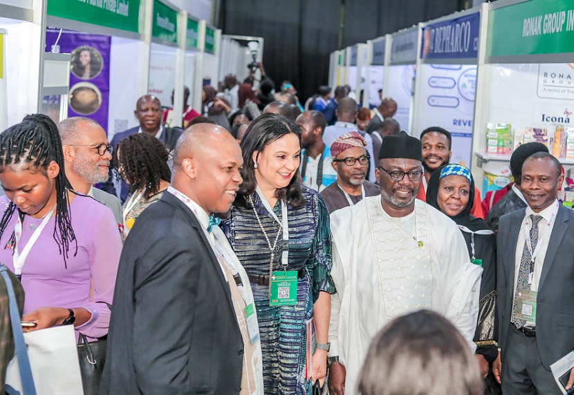 2026年尼日利亚制药和实验室设备展览会Nigeria Pharma Expo展馆现场,专业观众参观实况