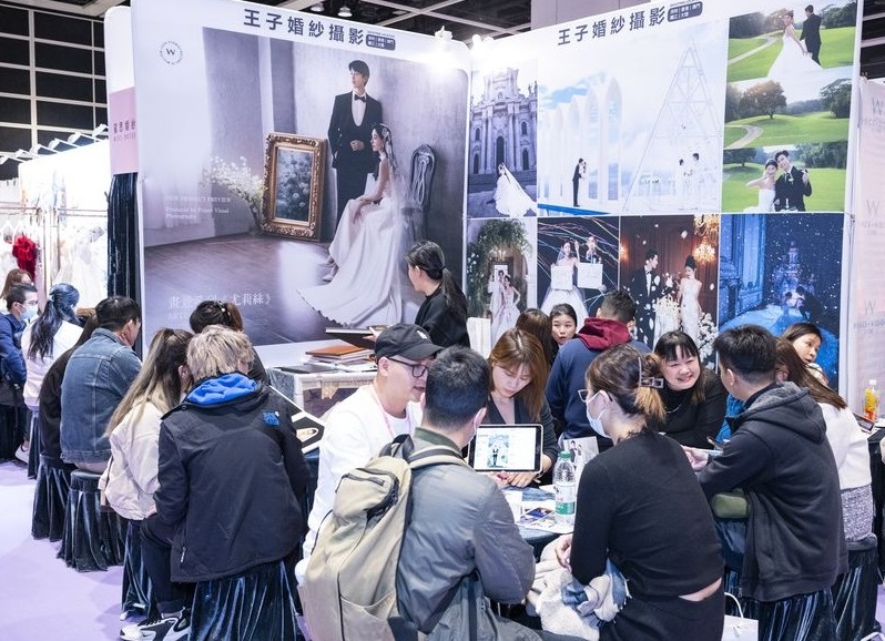 2026年香港婚纱展暨海外婚礼博览Hong Kong Wedding Fair展馆内部展台环境实拍