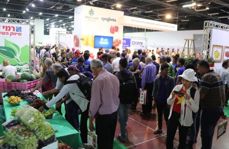 2026年以色列特拉维夫果蔬农业展览会AgroMashov展馆内部展台环境实拍