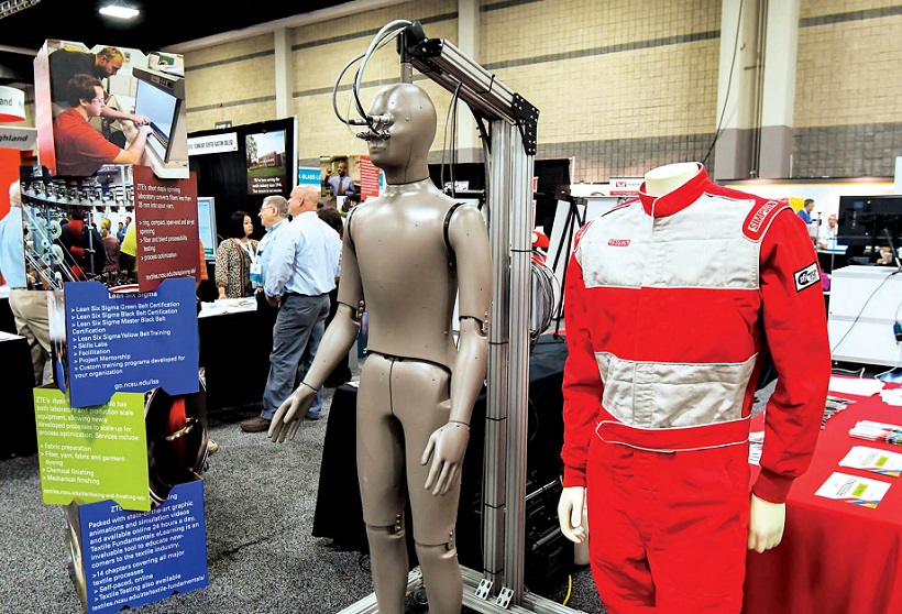 2026年美国产业用布及纺织品展览会ATAAdvanced Textiles Expo行业机械设备展品展台实拍