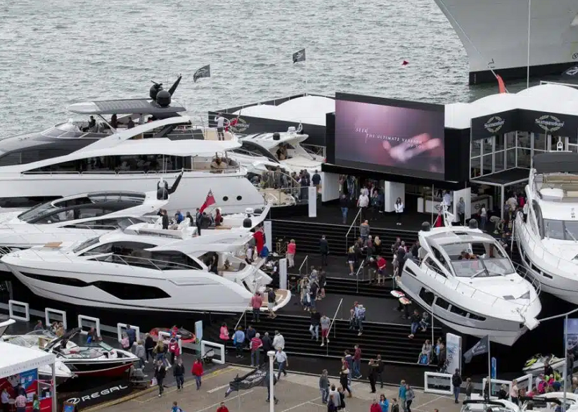 2026年英国南安普顿游艇展览会Southampton International Boat Show展馆内部展台环境实拍