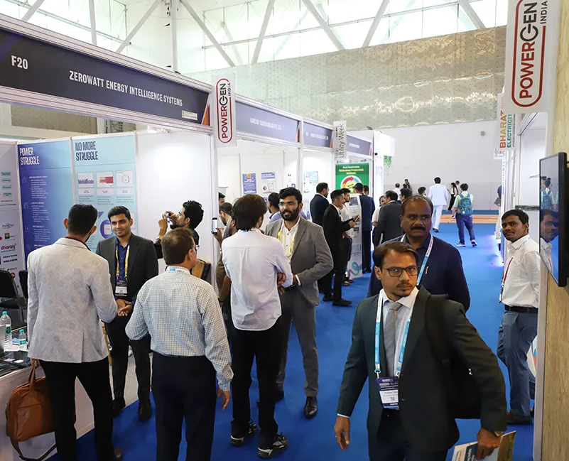 2026年印度电力能源展-印度太阳能展POWERGEN India行业机械设备展品展台实拍
