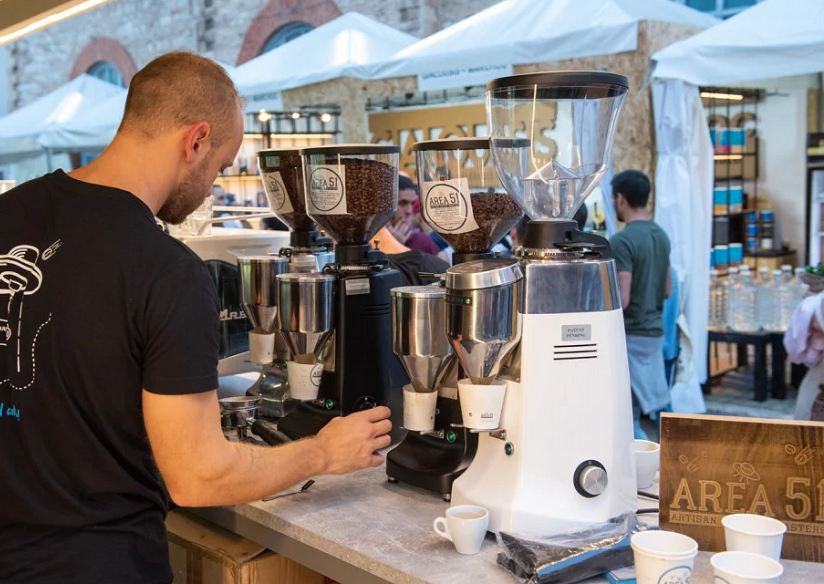 2026年希腊雅典咖啡展-雅典咖啡节Athens Coffee Festival参展商与海外采购商展台洽谈现场