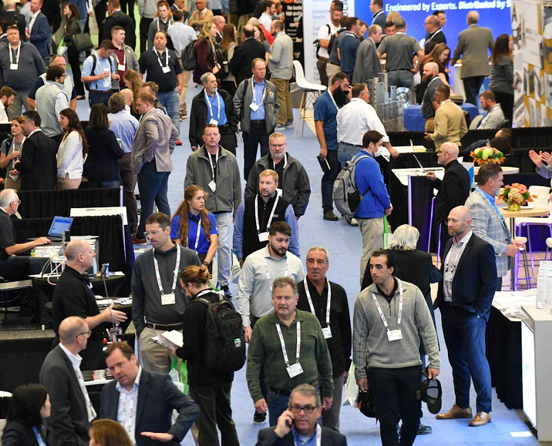 2026年美国北美塑料配混技术展览会Compounding World Expo North America展馆现场,专业观众参观实况