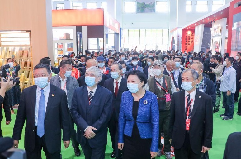 2026年武汉国际茶产业展-武汉茶博会TEAEXPO展馆现场,专业观众参观实况