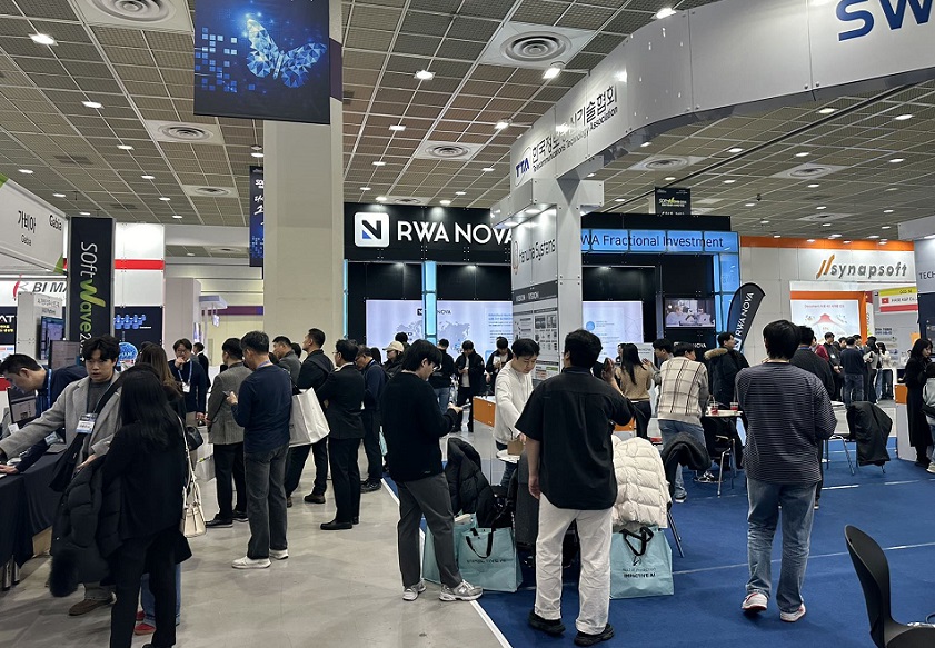 2026年韩国软件博览会Softwave展馆现场,专业观众参观实况