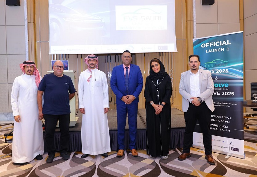 2026年沙特达曼新能源汽车、电动车展览会EVS Saudi展馆内部展台环境实拍