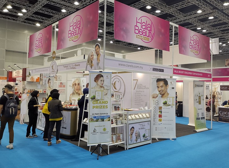 2026年马来西亚吉隆坡美容展Beautyexpo展馆内部展台环境实拍