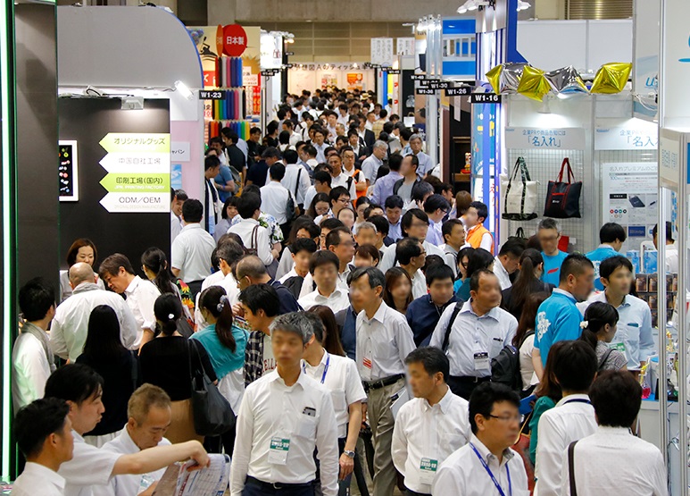 2026年日本大阪促销品、赠品展览会Japan Marketing Week行业机械设备展品展台实拍