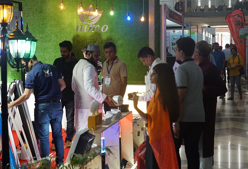 2026年孟加拉达卡照明展览会Dhaka International Lighting Expo展馆内部展台环境实拍