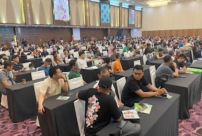 2026年马来西亚农业、农化、种业、渔业展览会AgTech International Expo展馆现场，专业观众参观实况