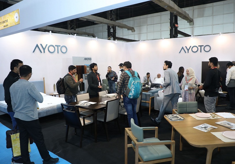 2026年印度孟买家具展览会WOFXWORLD FURNITURE EXPO展馆现场,专业观众参观实况