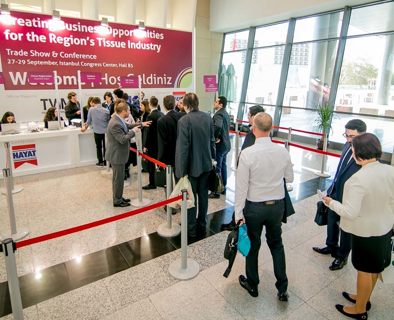 2026年土耳其伊斯坦布尔生活用纸展览会Tissue World Istanbul展馆内部展台环境实拍