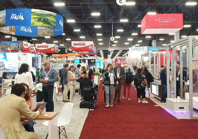 2026年美国世界旅游博览会WORLD OF TRAVEL EXPO行业机械设备展品展台实拍
