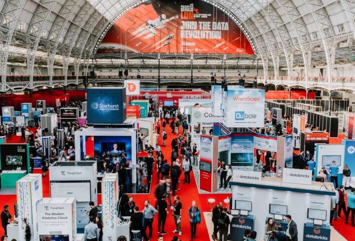2026年英国伦敦大数据LDN展览会Big Data LDN展馆内部展台环境实拍