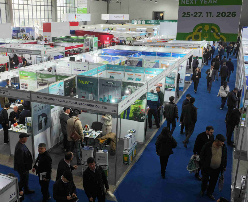 2026年乌兹别克斯坦塔什干农业及畜牧展览会AGRO EXPO UZBEKISTAN展馆现场,专业观众参观实况