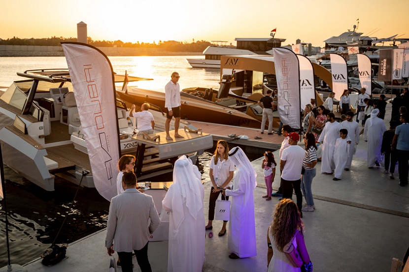 2026年中东阿布扎比游艇展览会ABU DHABI INTERNATIONAL BOAT SHOW行业机械设备展品展台实拍