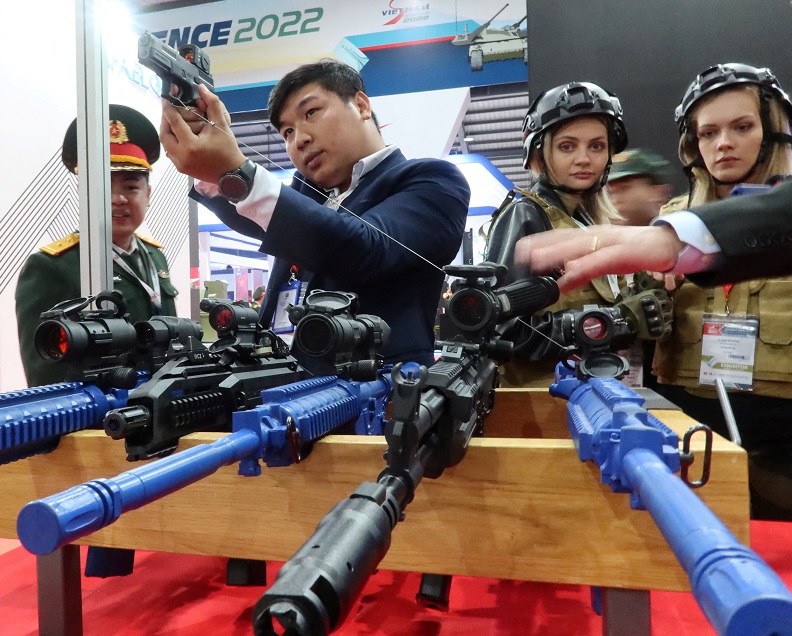 2026年越南国际防务展览会Vietnam Defence Expo行业机械设备展品展台实拍