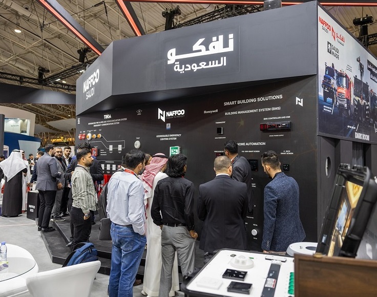 2026年沙特利雅得安防展览会Intersec Saudi Arabia参展商与海外采购商展台洽谈现场