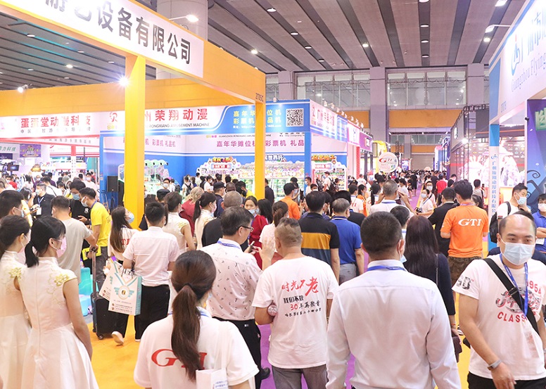 2027年广州游乐设备展-神州游乐展GTIGTI展馆内部展台环境实拍