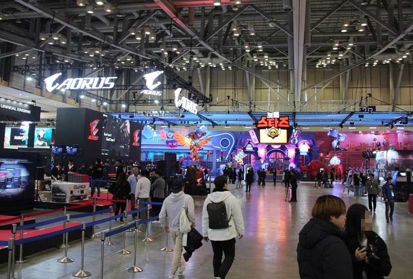 2026年韩国釜山游戏展览会G-STAR行业机械设备展品展台实拍