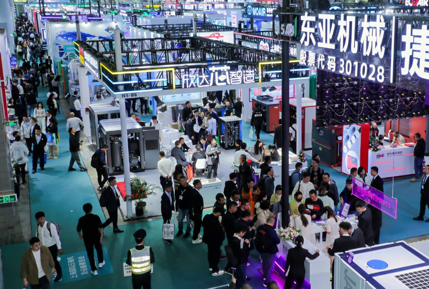 2026年上海国际压缩机及设备展览会ComVac ASIA行业机械设备展品展台实拍