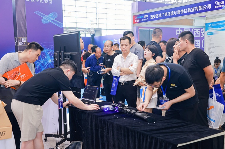2026年西安先进制造暨数字工业展-西安国防科技展Xi`an Military Expo展馆内部展台环境实拍