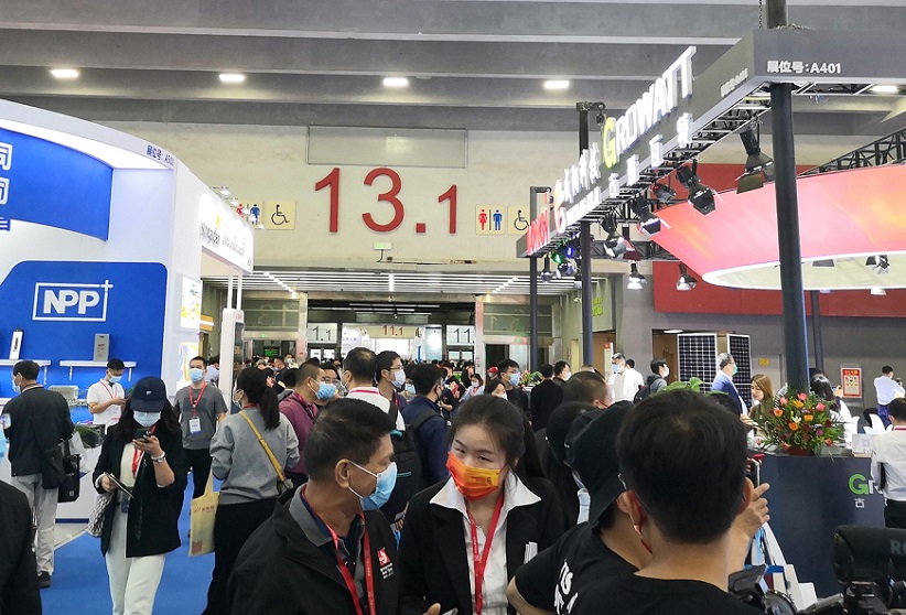2026年广州亚太国际充电设施及技术设备展EVCF展馆内部展台环境实拍