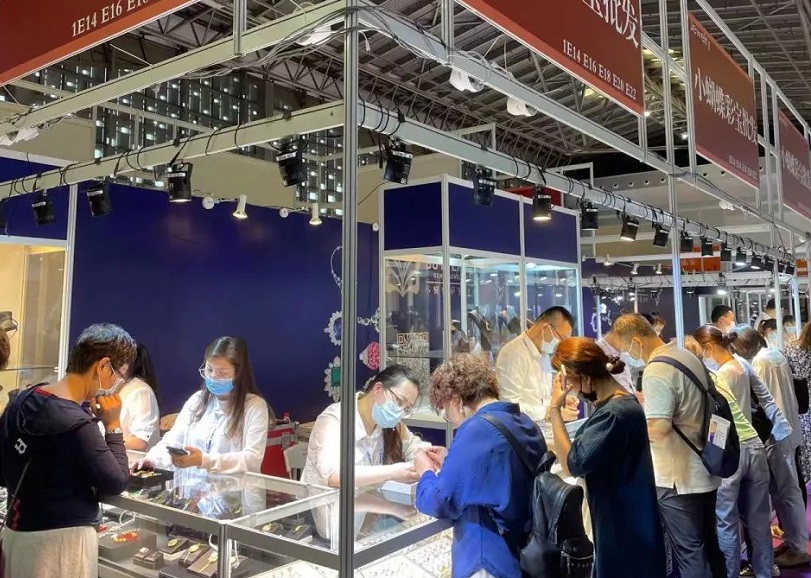 2026年上海国际珠宝展览会CSJE展馆内部展台环境实拍