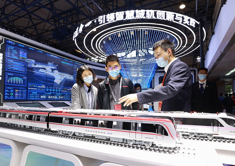 2026年中国(广州)国际城市轨道交通展览会暨高峰论坛MetroTrans展馆内部展台环境实拍