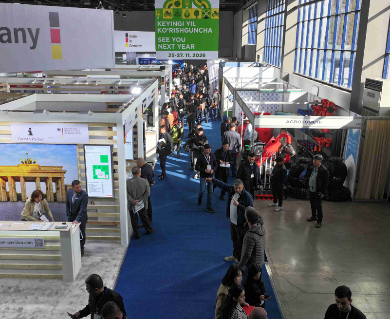 2026年乌兹别克斯坦塔什干农业及畜牧展览会AGRO EXPO UZBEKISTAN行业机械设备展品展台实拍