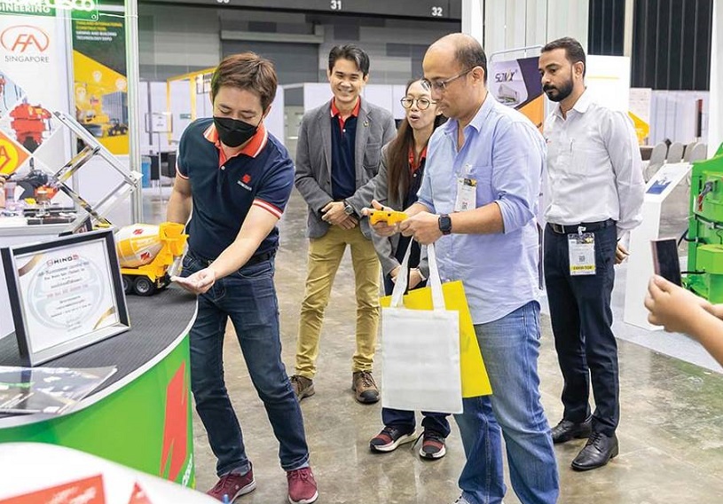 2026年泰国曼谷工程机械展CBA Expo展馆内部展台环境实拍