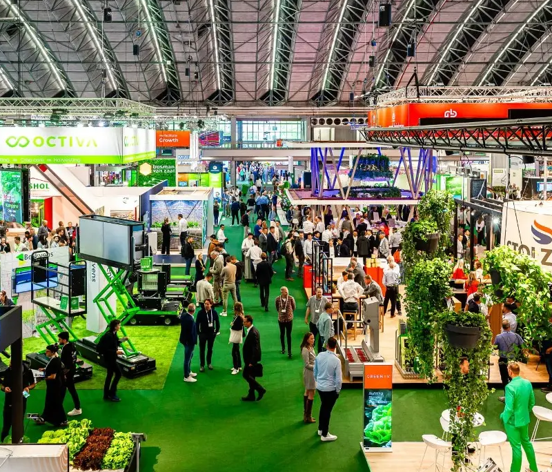 2026年美国费城北美花卉园艺展览会GreenTech North America展馆内部展台环境实拍