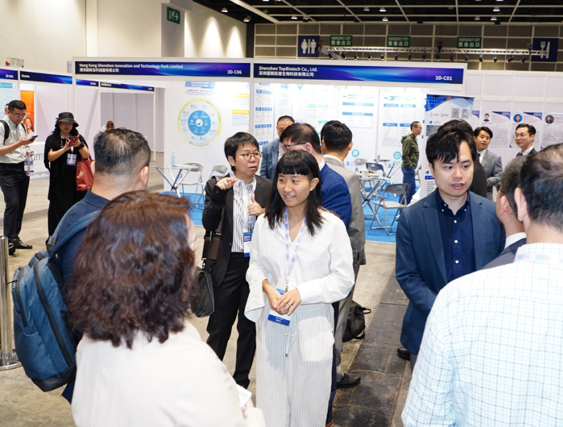 2026年香港国际生物科技论坛暨展览会BIOHK展馆内部展台环境实拍