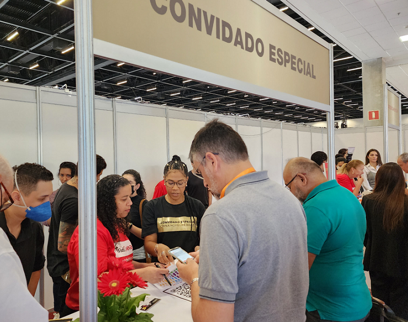 2026年巴西国际纺织展INTEX Brazil展馆内部展台环境实拍