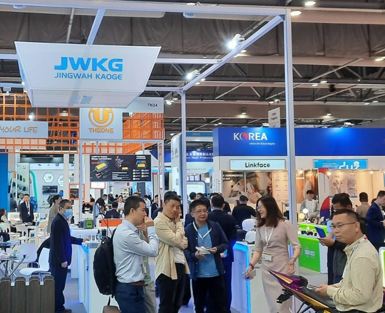 2026年沙特环球资源消费电子展览会Global Sources Electronics展馆现场,专业观众参观实况