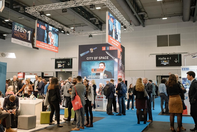 2026年德国不莱梅太空技术展览会Space Tech Expo Europe行业机械设备展品展台实拍