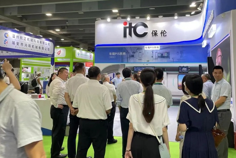 2026年深圳铁路展览会iMetro展馆内部展台环境实拍