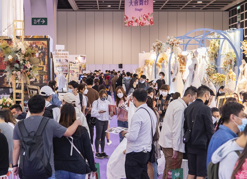 2026年香港婚纱展暨海外婚礼博览Hong Kong Wedding Fair行业机械设备展品展台实拍