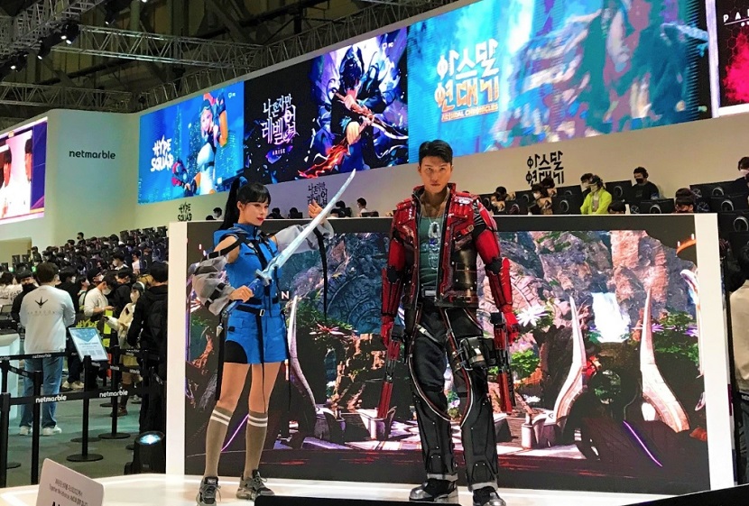 2026年韩国釜山游戏展览会G-STAR行业机械设备展品展台实拍
