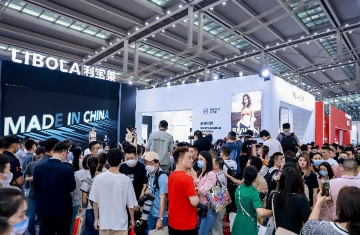 2026年杭州国际品牌内衣展览会Hangzhou international brand underwear Expo展馆内部展台环境实拍